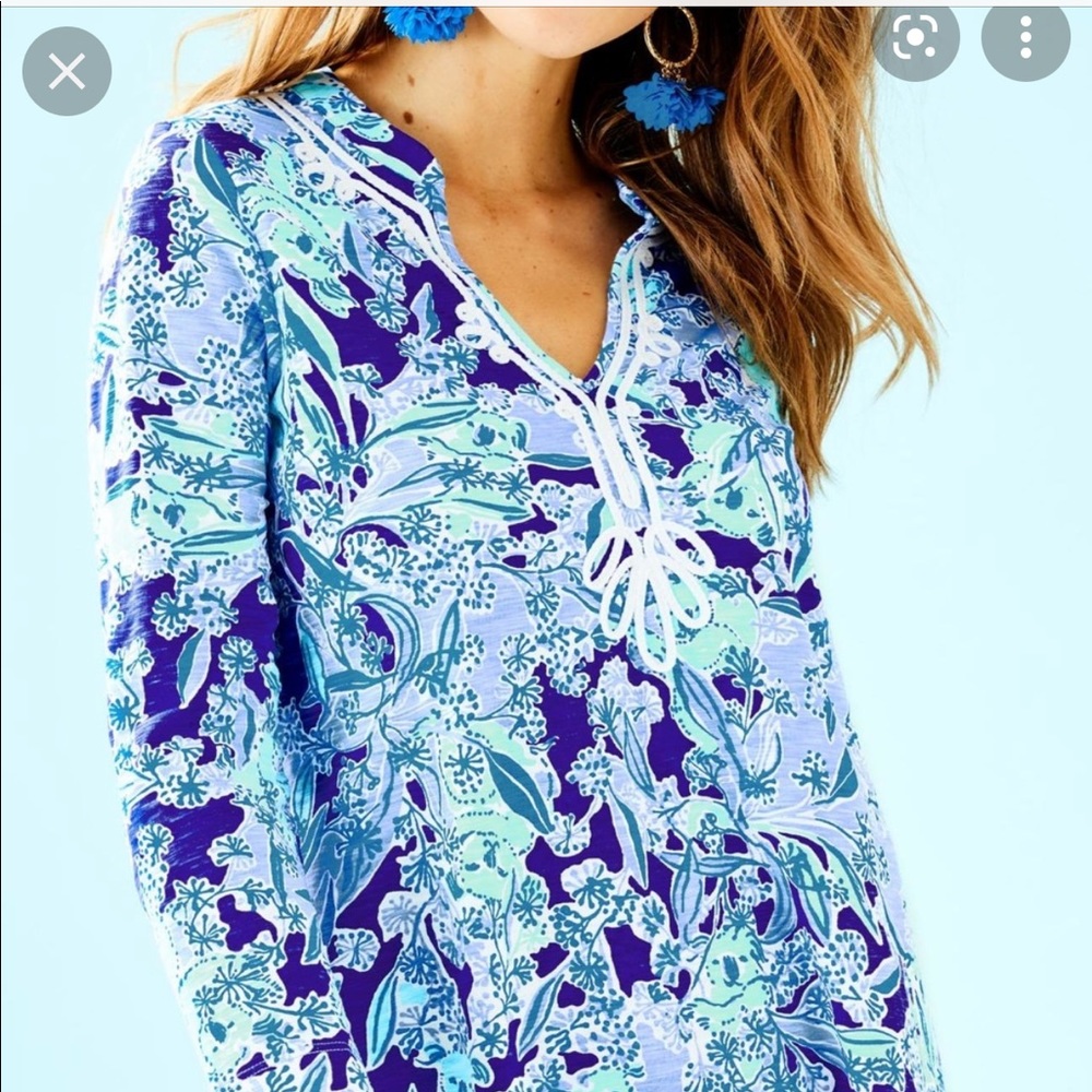 lilly pulitzer style kaia knit tunic